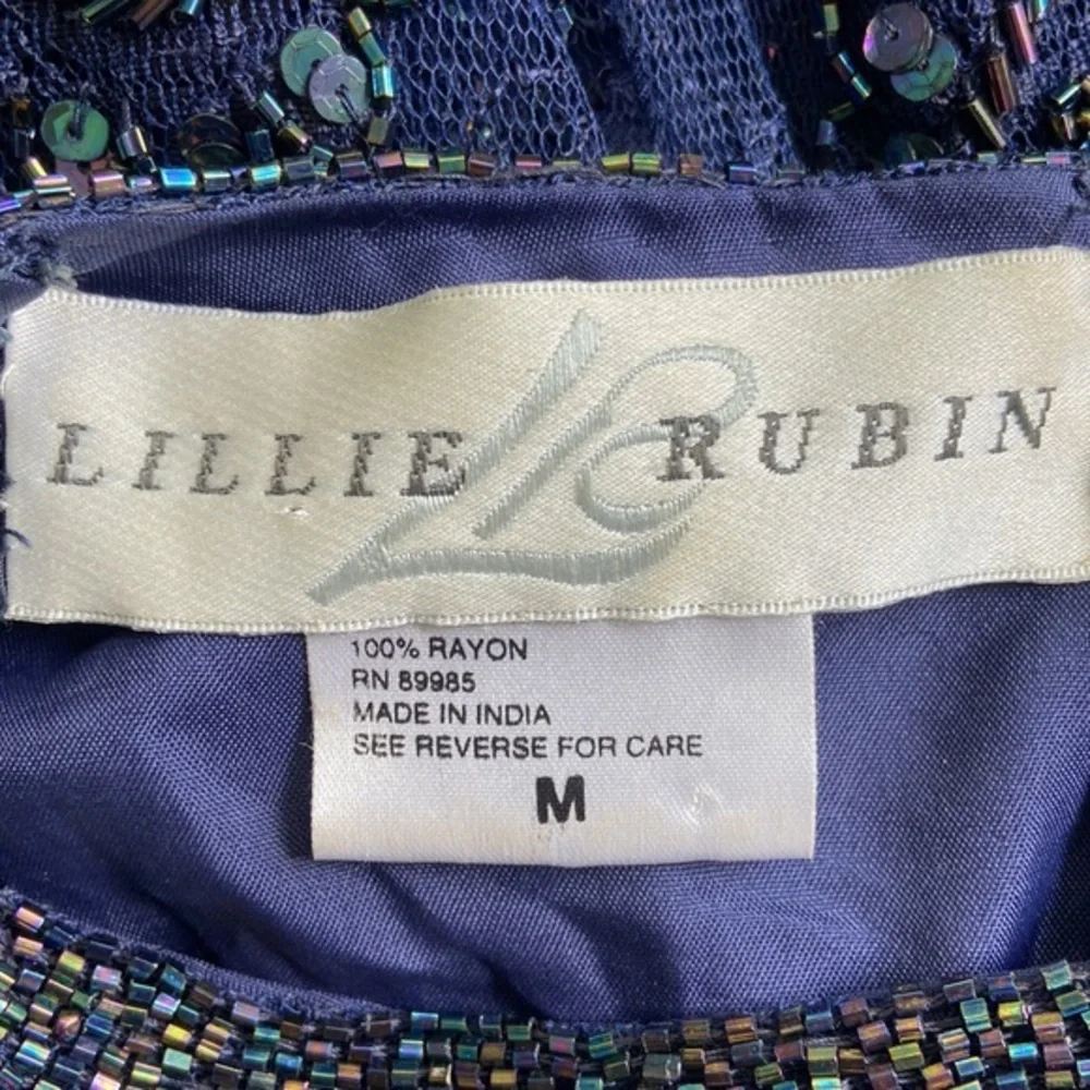 Lillie Rubin Floral Beaded Gown - Picture 17 of 17